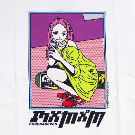 交響詩篇エウレカセブン x MxMxM "ANEMONE MOSH MISFITS TEE" (White)