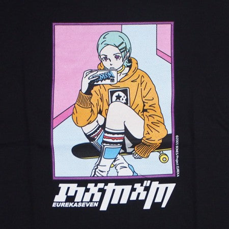 交響詩篇エウレカセブン x MxMxM "EUREKA MOSH MISFITS TEE" (Black)