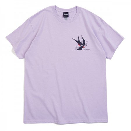 Deviluse　Tシャツ　"SWALLOW TEE"　(Lavender)