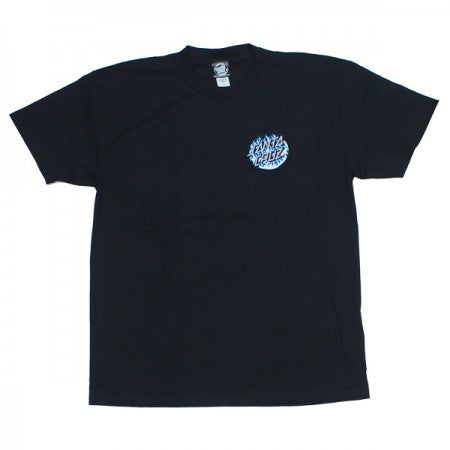 SANTA CRUZ Tシャツ "BLAZE DOT TEE" (Black)