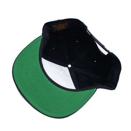 BARRIER KULT "BA.KU. コットン スナップバックキャップ" (Black)