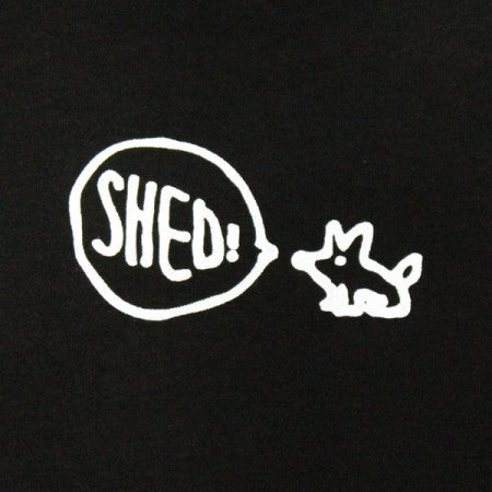 Shed Tシャツ "tiny" (black)