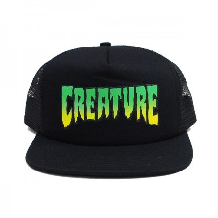CREATURE　メッシュキャップ　"CREATURE LOGO MESH CAP"　(Black)