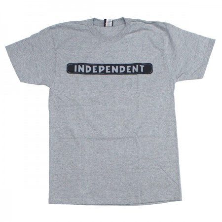 INDEPENDENT　Tシャツ　"SET IN STONE TEE"　(Heather Gray)
