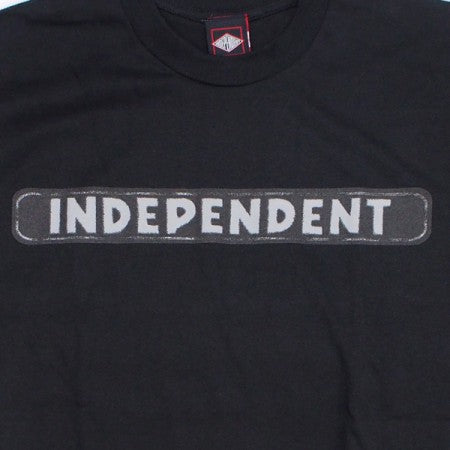 INDEPENDENT Tシャツ "SET IN STONE TEE" (Black)