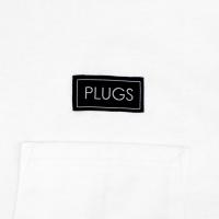 PLUGS ポケットTシャツ "POCKET TEE" (White)