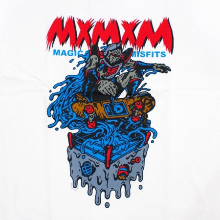 キン肉マン x MxMxM "CHOPSTICK ROBIN TEE" (White)