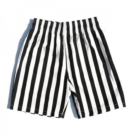 COOKMAN　ショーツ　"CHEF SHORT PANTS"　(Wide Stripe / Black)