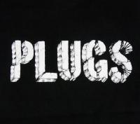 PLUGS Tシャツ "BLOCK LOGO TEE" (Black)