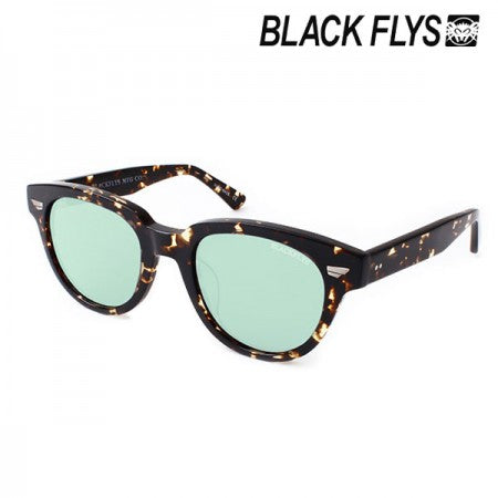 BLACK FLYS サングラス "FLY FOSTER" (Havana / Light Green)
