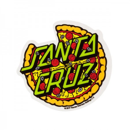 SANTA CRUZ×TMNT コラボステッカー "TMNT PIZZA DOT STICKER"