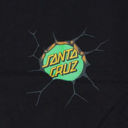 SANTA CRUZ×TMNT コラボTシャツ "TMNT BEBOP AND ROCKSTEADY TEE" (Black)