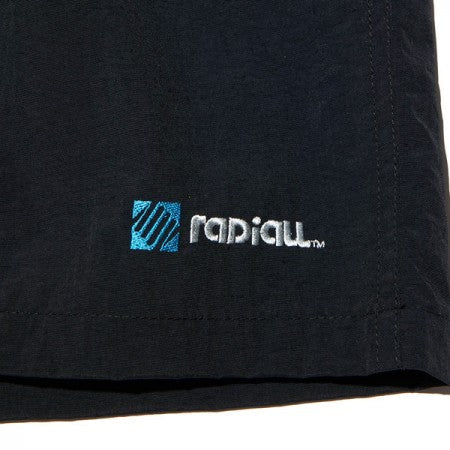 RADIALL ショーツ "COIL STRAIGHT FIT EASY SHORTS" (Black)