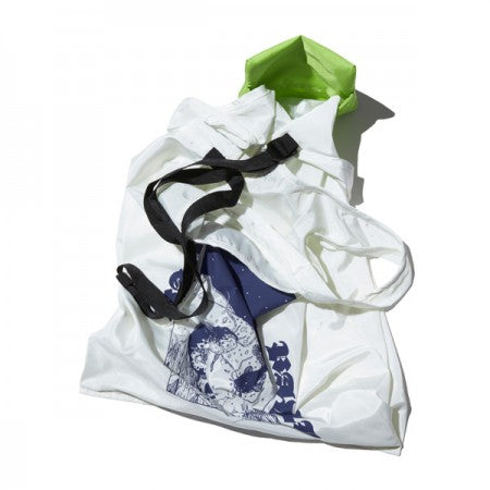 RADIALL×HIROTTON　バッグ　"NAMAZU PACKABLE TOTE BAG"　(White)