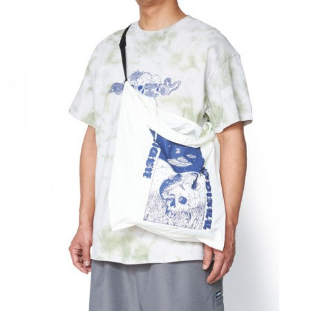 RADIALL×HIROTTON バッグ "NAMAZU PACKABLE TOTE BAG" (White)