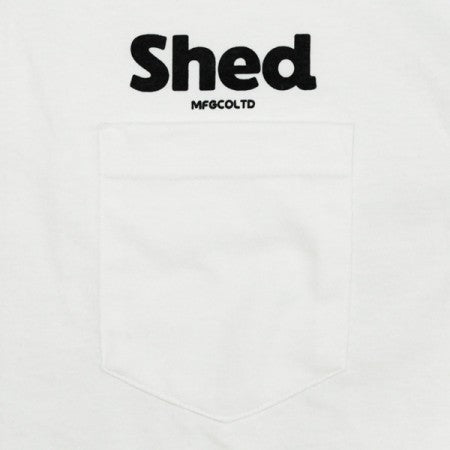 Shed Tシャツ "waffle" (White)