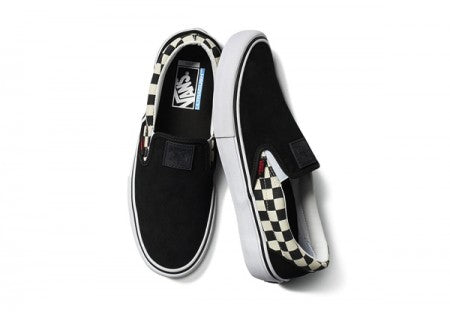 VANS "SLIP-ON PRO" (Thrasher) Black/Checkerboard