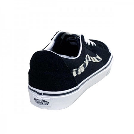VANS "SK8-LOW" (Animal Sidestripe Black Zebra)