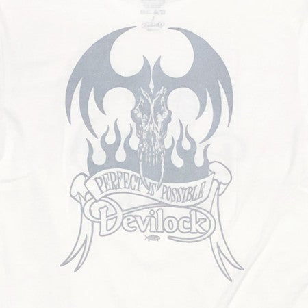 Devilock Tシャツ "REFLECTER TEE" (White)