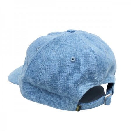 KROOKED キャップ "MOONSMILE SCRIPT STRAPBACK CAP" (Denim / Navy)