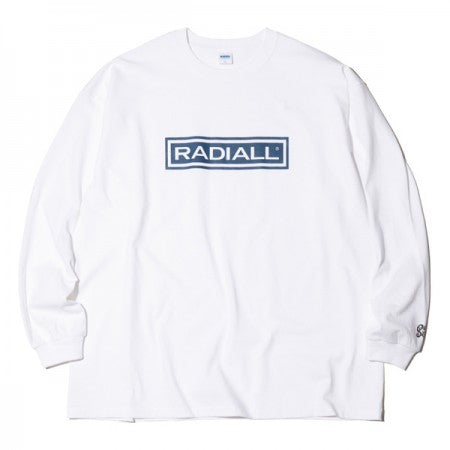 RADIALL　L/STシャツ　"WHEELS CREW NECK T-SHIRT L/S"　(White)