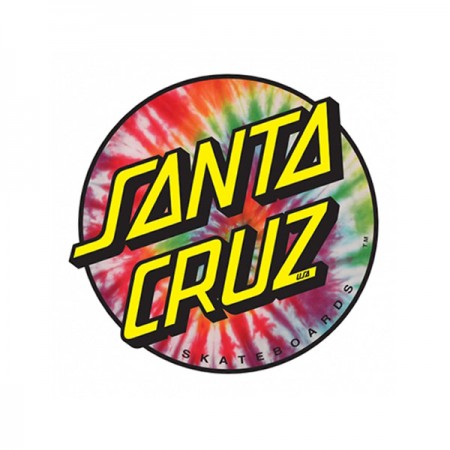 SANTACRUZ ステッカー "TIE DYE DOT 3"