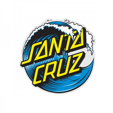 SANTACRUZ ステッカー "WAVE DOT 3""