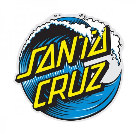 SANTACRUZ ステッカー "WAVE DOT 6'"