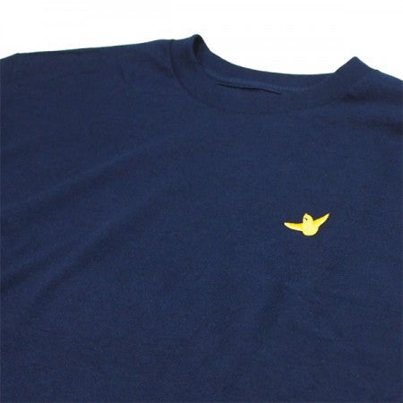 KROOKED　L/STシャツ　"OG BIRD EMB L/S TEE"　(Harbor Blue