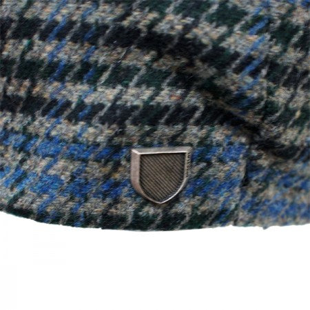 BRIXTON ハンチング "BROOD SNAP CAP" (Heather Rock / Indian Teal)