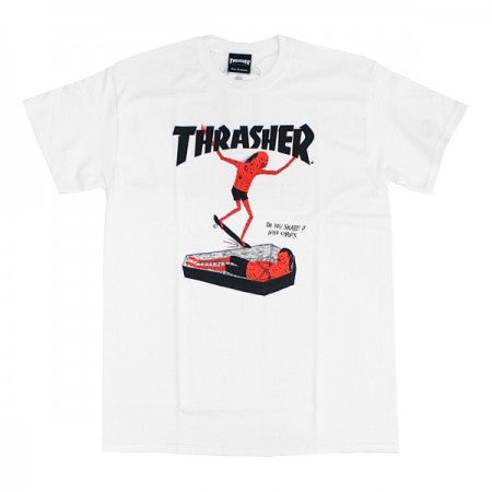 THRASHER　Tシャツ　"NECKFACE TEE"　(White)