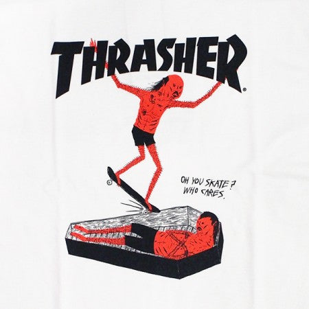 THRASHER　Tシャツ　"NECKFACE TEE"　(White)