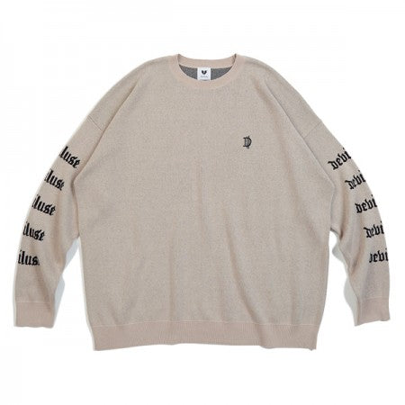 Deviluse　セーター　"OLD ENGLISH KNIT CREW NECK"　(Rope)