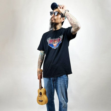 MINOS Tシャツ "TROPICALI SS TEE" (Black)