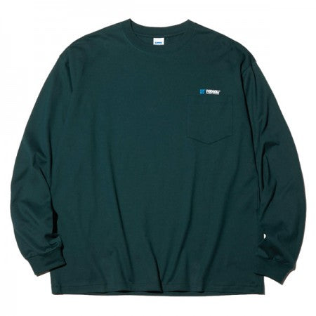 RADIALL　L/STシャツ　"COIL CREW NECK T-SHIRT L/S"　(Forest Green)
