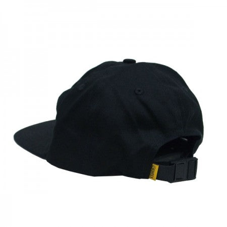 KROOKED キャップ "EYES EMB CLIPBACK CAP" (Black/Yellow)