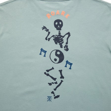 ROARK REVIVAL　L/STシャツ　"BONES L/S TEE"　(Slate Blue)