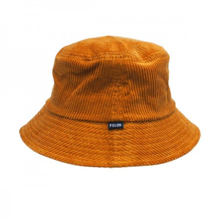 POLeR ハット "CORDUROY BUCKET HAT" (Caramel)