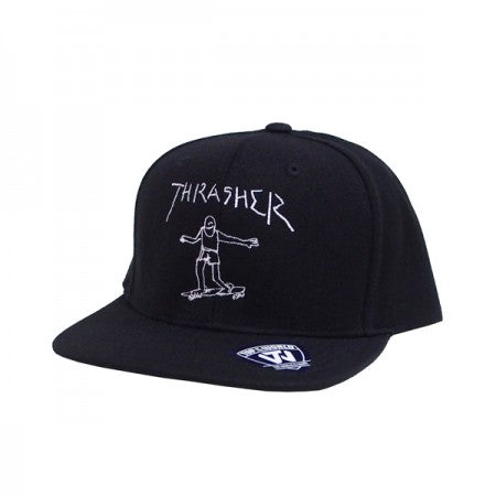 THRASHER　キャップ　"GONZ SNAPBACK CAP"　(Black)