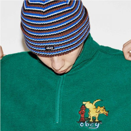 OBEY ビーニー "LOOSE GROOVE BEANIE" (Black Multi)