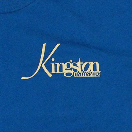 KINGSTON UNION MFG Tシャツ "DELTA TEE" (Cool Blue)