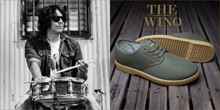 KINGSTON UNION MFG スニーカー "THE WINO" (Army Green/Gum)