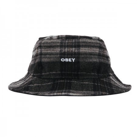 OBEY　ハット　" SAM REVERSIBLE BUCKET HAT"　(Black Multi / Black)