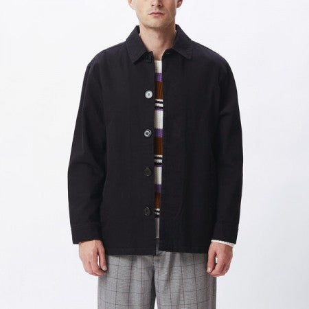 OBEY ジャケット "ABSTRACT JACKET" (Black)