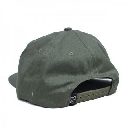 ANTI HERO キャップ "BASIC PIGEON ROUND SNAPBACK CAP" (Sage / Yellow)