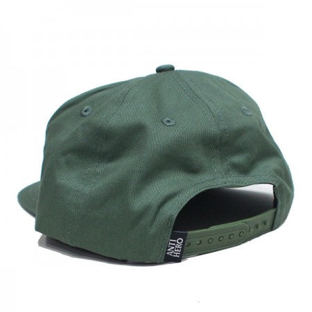 ANTI HERO キャップ "GRIMPLE SNAPBACK CAP" (Dk Green)