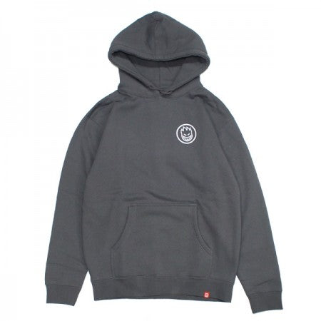 SPITFIRE　パーカー　"SWIRLED CLASSIC PULLOVER HOOD"　(Charcoal / White)