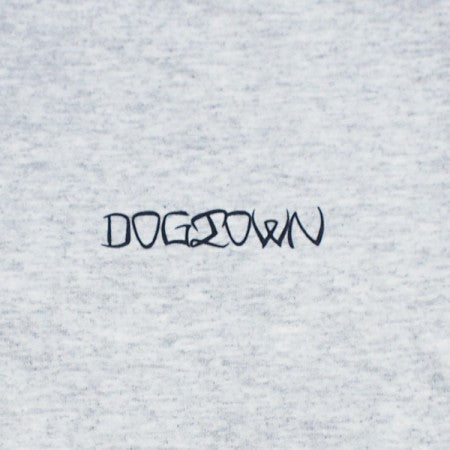 DOGTOWN クルースウェット "DTS SKATE CREW SWEAT" (Ash / Black)