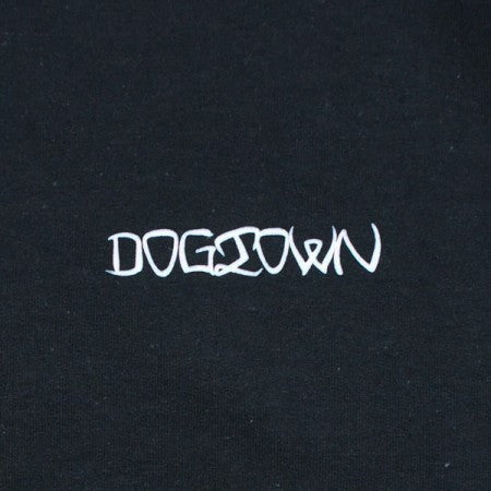 DOGTOWN クルースウェット "DTS SKATE CREW SWEAT" (Black / Ink Blue)