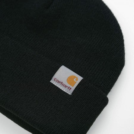 Carhartt WIP ビーニー "STRATUS HAT LOW" (Black)